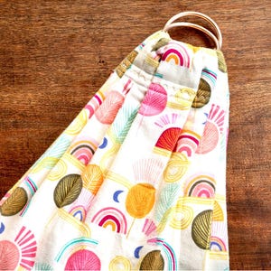 Spring Flannel Midwife/Infant Weigh Sling