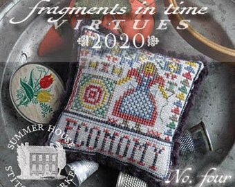 Fragments in Time 2020 #4: Economy *PATTERN ONLY* | Summer House Stitche Workes | Small Cross Stitch Pattern | Virtues Collection