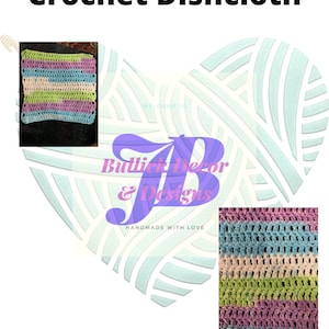 Easy Double Crochet Dishcloth Pattern