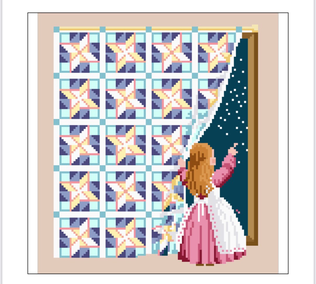 Shooting Star Cross Stitch Pattern - Etsy