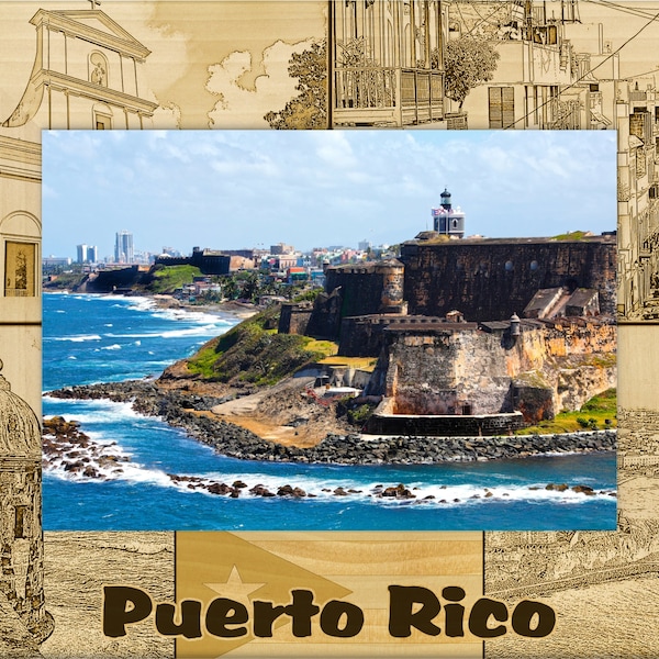 Puerto Rican Picture Frame Etsy