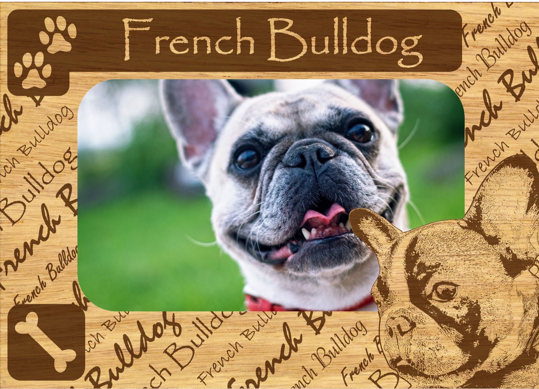 magnet frigo déco Bulldog français