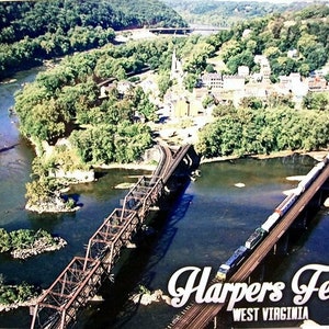 Harpers Ferry West Virginia Photo Fridge Magnet