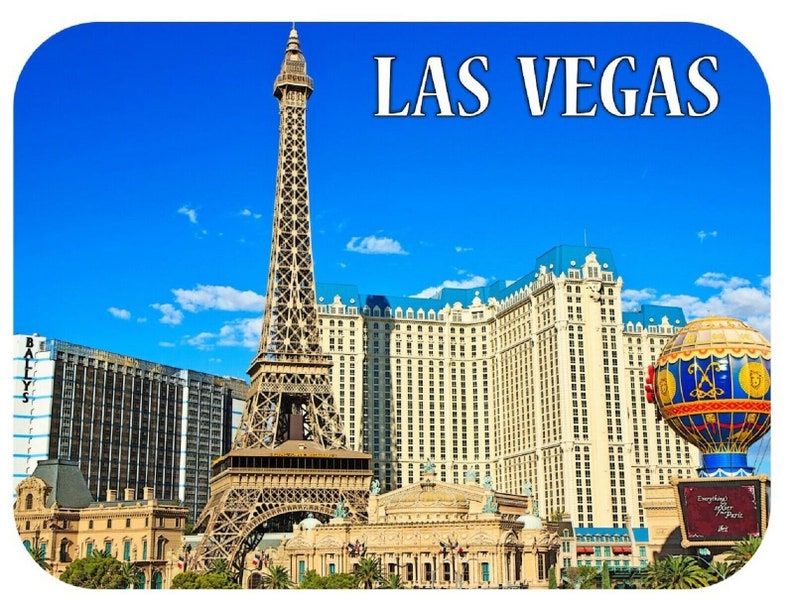 Las Vegas Skyline Fridge Etsy