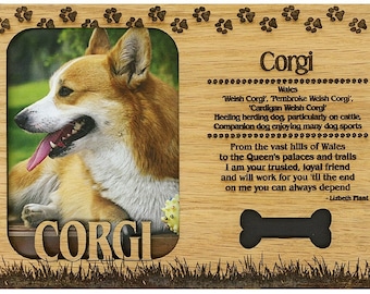 Unique and Special Welsh Corgi Gifts for Welsh Corgi Owners Welsh Corgi Picture Frame Holds Your Favorite 2.5 by 3.5 Inch Photo Hand Painted Realistic Looking Welsh Corgi Stands 6 Inches Tall Holding Beautifully Crafted Frame Unique and Special Welsh Corgi Gifts for Welsh Corgi Owners Welsh Corgi Picture Frame Holds Your Favorite 2.5 by 3.5 Inch Photo Hand Painted Realistic Looking Welsh Corgi Stands 6 Inches Tall Holding Beautifully Crafted Frame