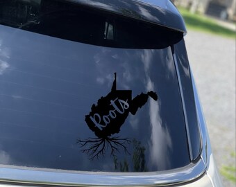 West Virginia Roots Vinyl Decal