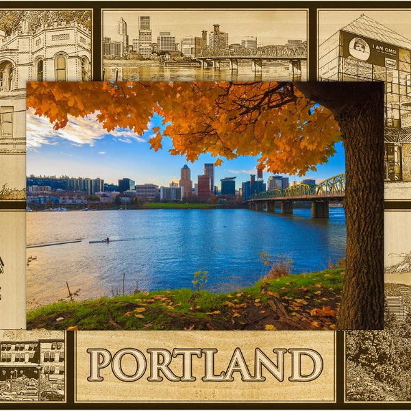 Portland Picture Frame Etsy