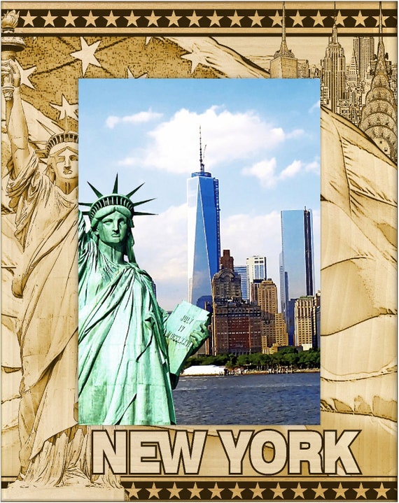 ミニフレームアート ニューヨーク New York City 3.5x2.5 Skyline Picture Frame (New in Box) | eBay