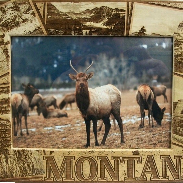 Montana Picture Frame Etsy