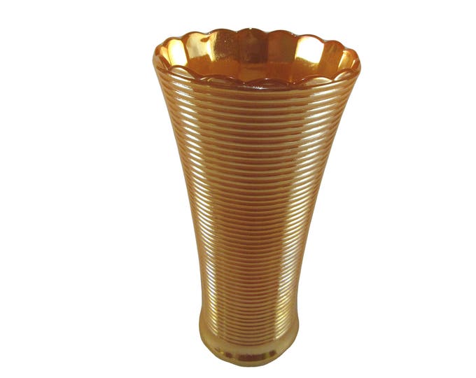 Anchor Hocking Fire King Glass Vase - 1970s, Mid Century Modern, MCM Decor, Coffee Table Decor, Vintage Glassware