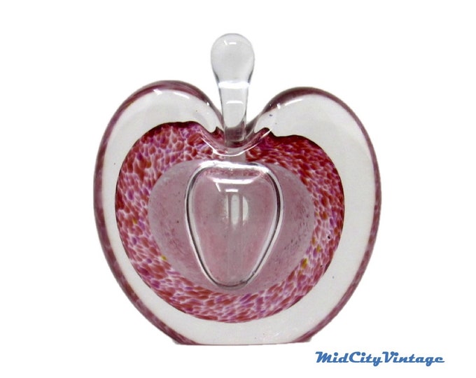 Apple-shaped Perfume Bottle with Dauber - Michael Nourot Style