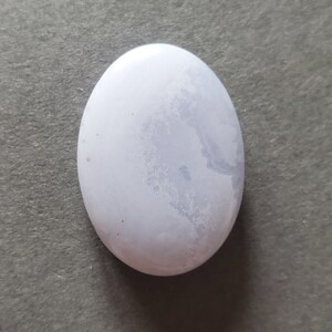 Blue Lace Agate Cabochon, Designer Cabochon, Hand Cut, Oval Shape