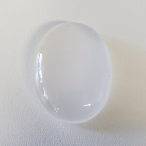 White Quartz Cabochon, Designer Cabochon, Hand Cut, High Dome  Oval Shape