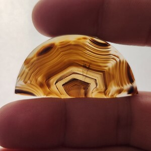 Montana Agate Cabochon, Designer Cabochon, Hand Cut, Freeform Shape