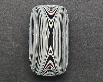 Ann Arbor Fordite Cabochon, Designer Cabochon, Hand Cut, Freeform Shape