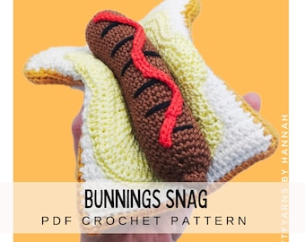 Crochet Bunnings snag pattern