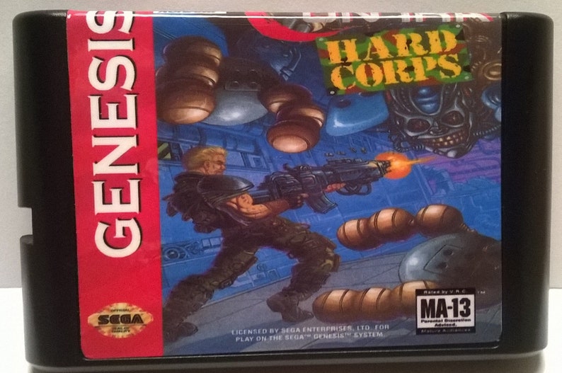 contra hard corps sega