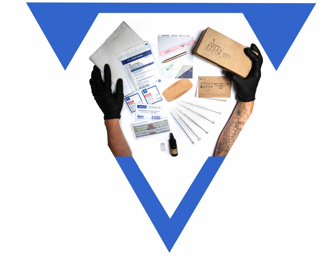 Stick and Poke Tattoo Kit® Basic Kit Etsy