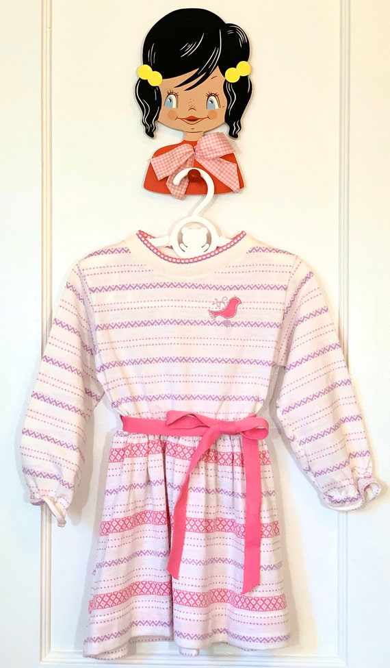 Vintage Kids 1970s Health-Tex Sweater Dress, Vinta