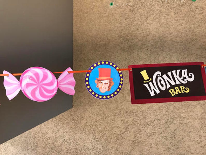 Candy Maker Bar Willy Wonka Bar Clip Art PNG JPG TIFF image 2