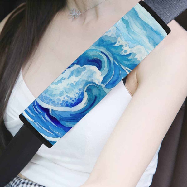 Car Seat Strap Cover Etsy