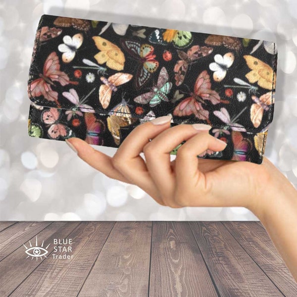 Butterfly Wallet Etsy