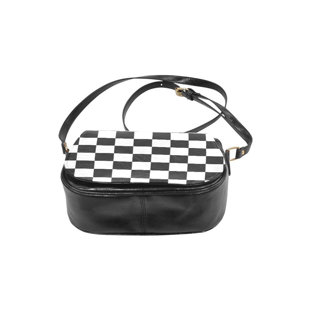 Buy Black White Checkerboard Bag, Checkered Clutch Bag, Chessboard Purse,  Womens Wristlet, Gift for Her Online in India - Etsy