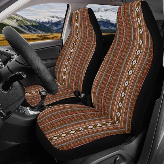 Buy Boho Rust Car Seat Covers Pair Ethnic Car Seat Covers Seat