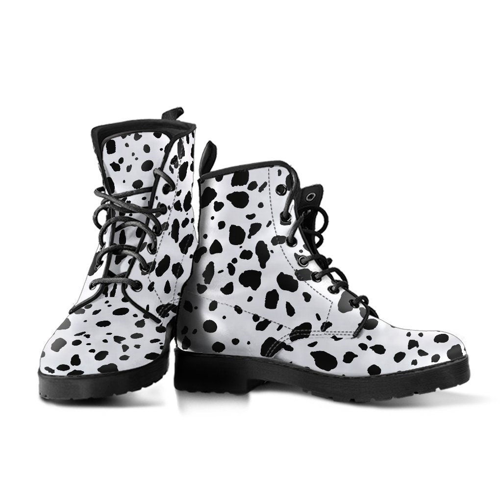 Dalmatian print boots best sale