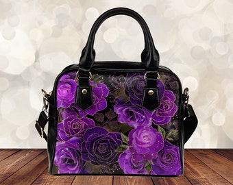 purple purses for cheap