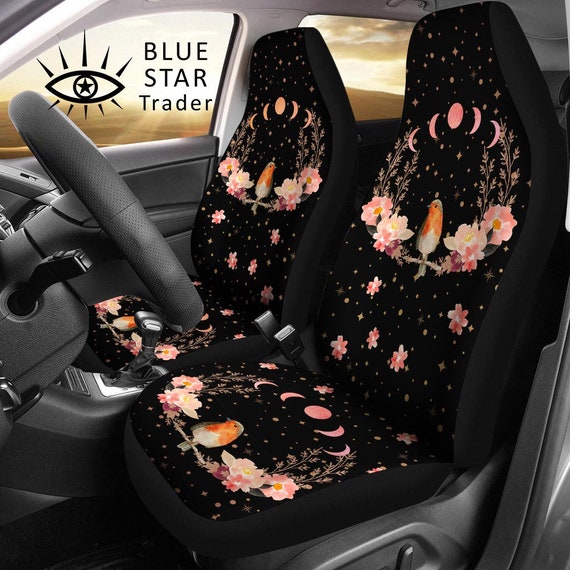 Boho Bee Car Seat Covers Set 2 Pc, Car Accessories Seat Cover