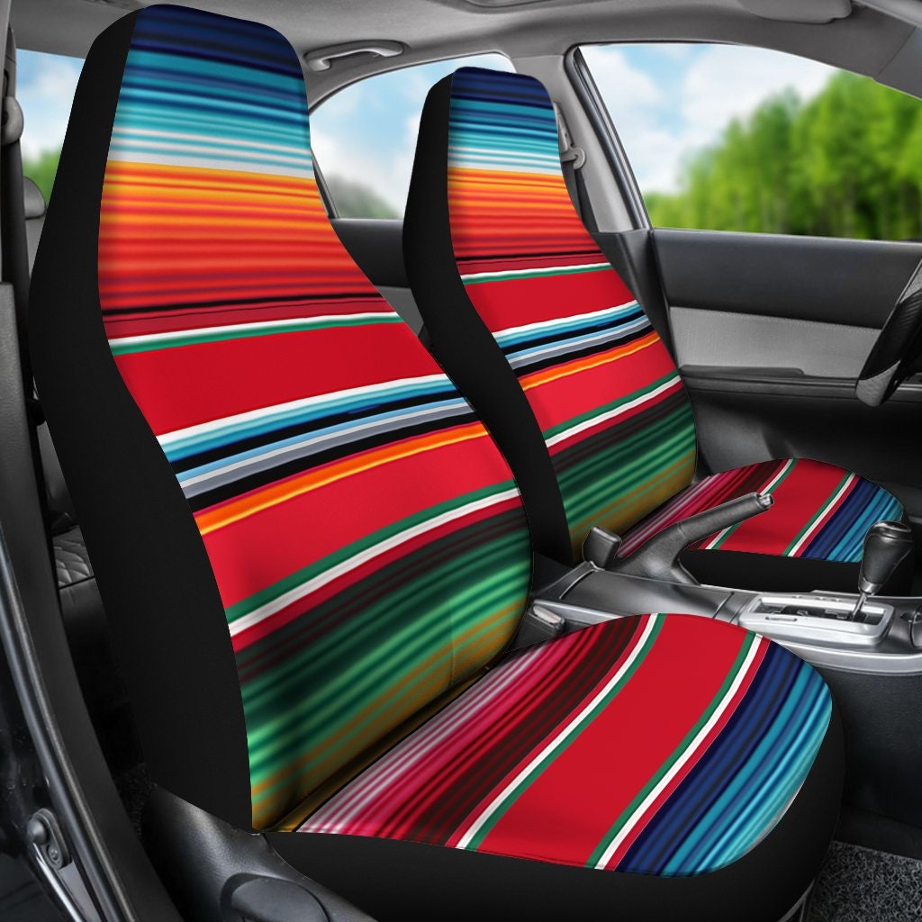 Mexican Blanket Seat Covers, Southwestern Car Seat Covers sold by