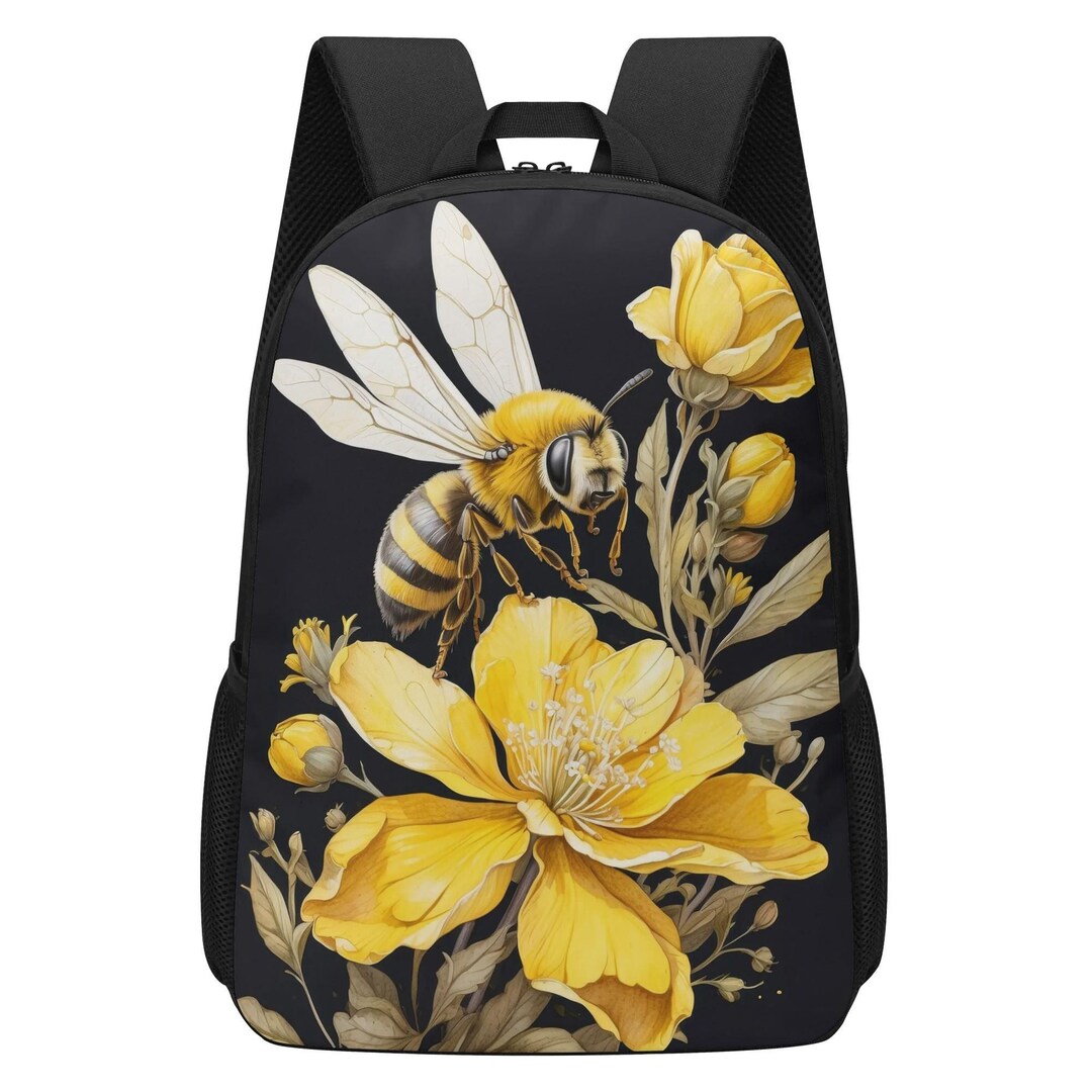Honey Bee Designer Messenger Mini Backpack