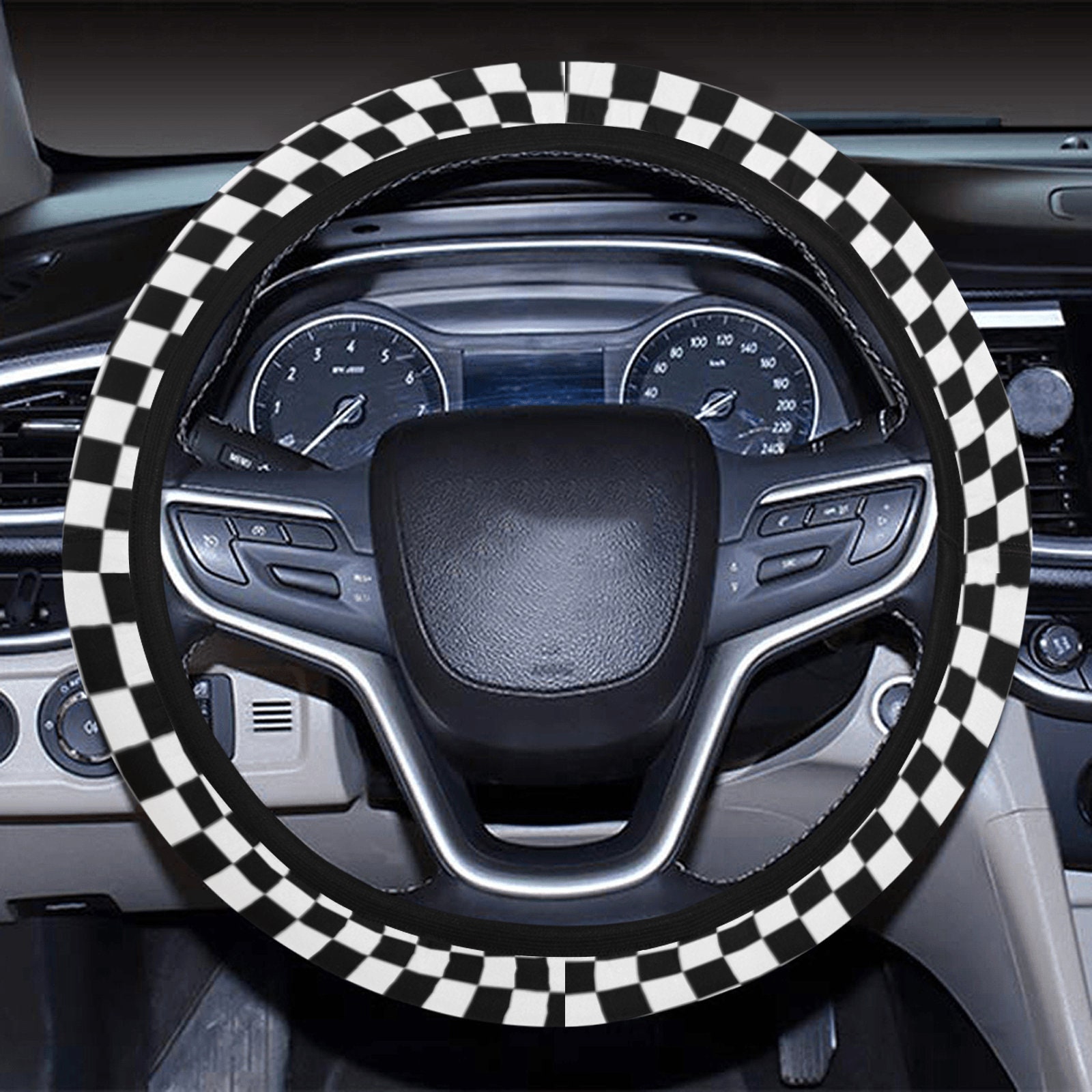 Steering wheel cheap covers checkers