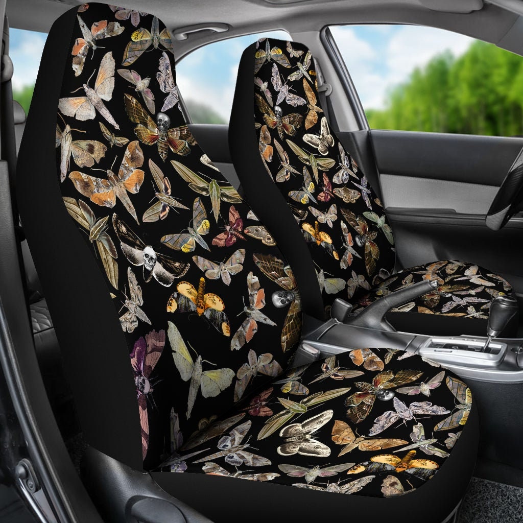 Cottagecore Moth Witchy Car Seat Covers set of 2 Witch Auto Etsy