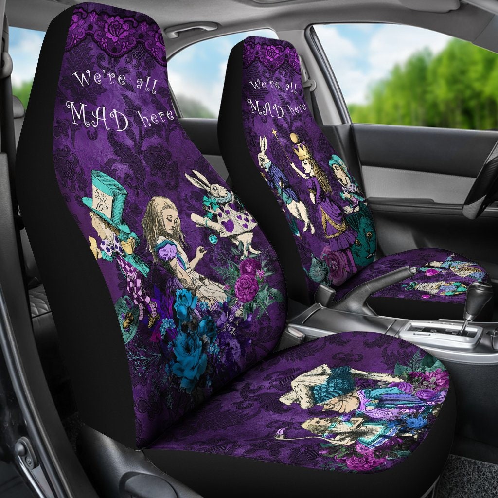 Alice in wonderland car seat covers outlet
