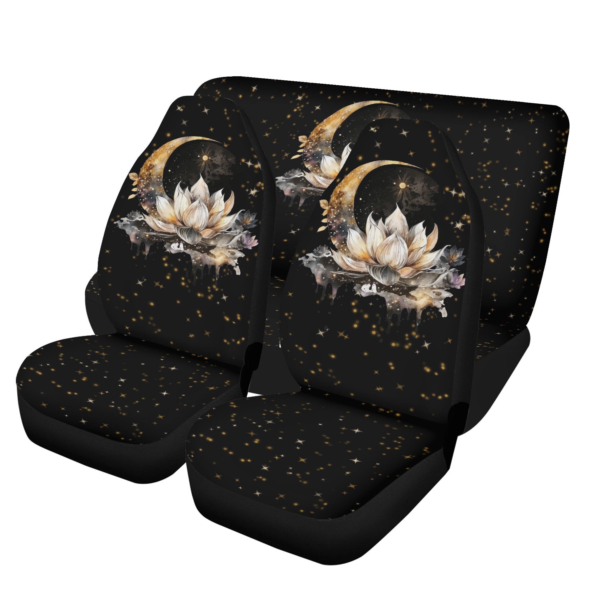 Binienty Boho Car Accessories Seat Covers for Cars for Women Universal  Bench Seat Covers for Truck Hippie Flowers Saddle Blanket Seat Protectors  Fit SUV Van Car Interior Decor 