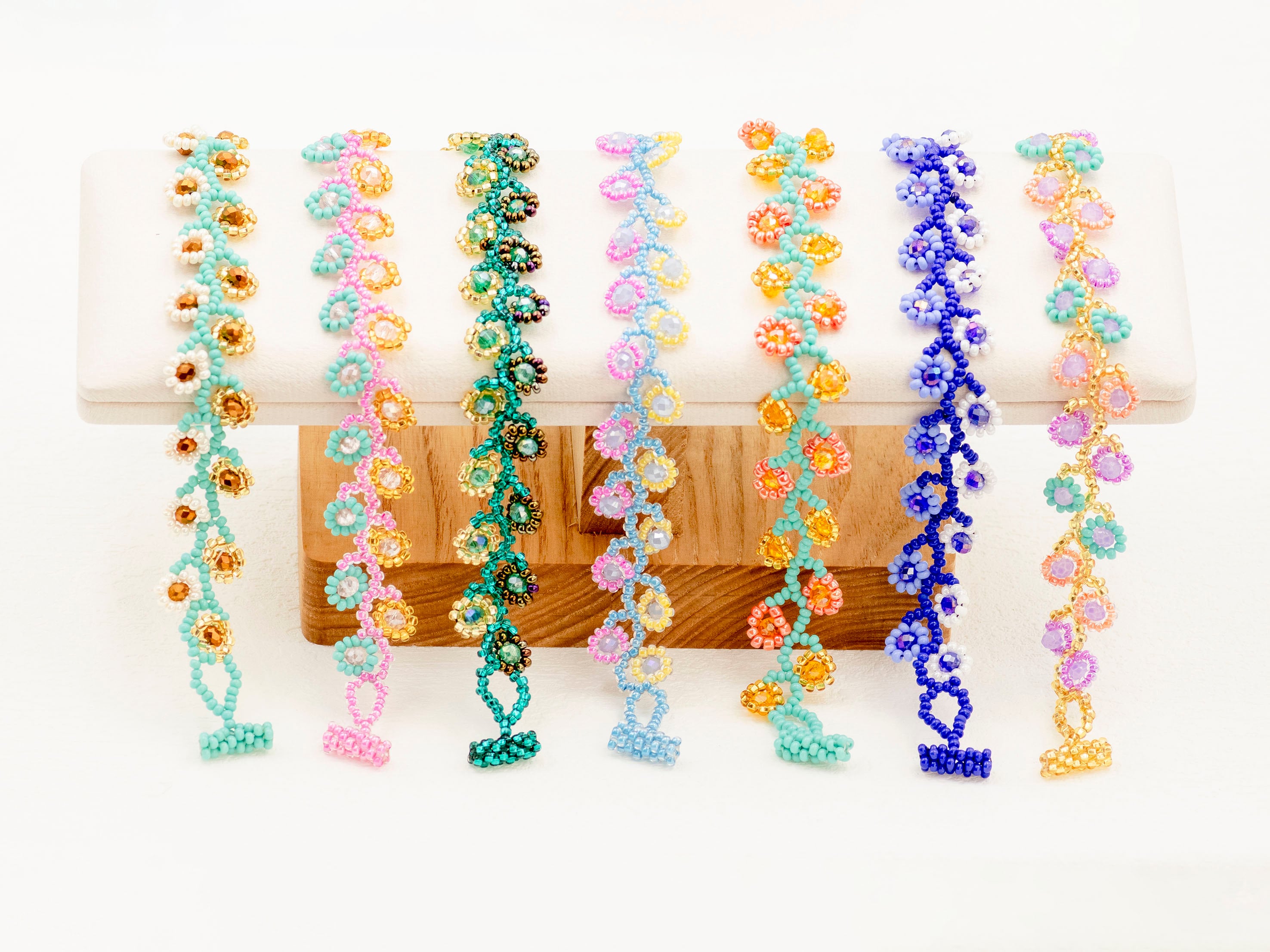 KAMIYA Mexican Beads Bracelet グリーン KAMIYA - MEXICAN BRACELET - メキシカンブレスレット - GREEN