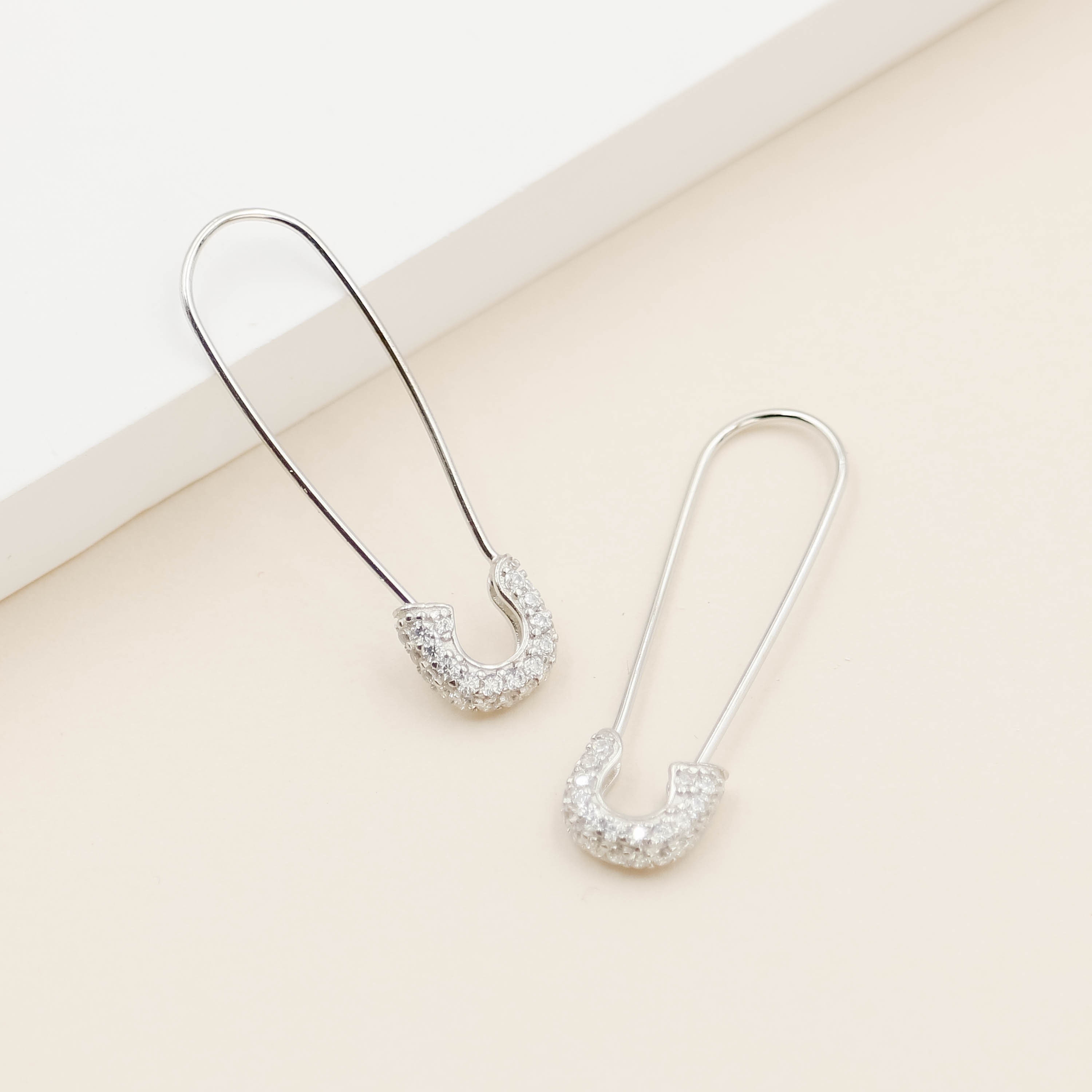 James charles safety pin earrings outlet