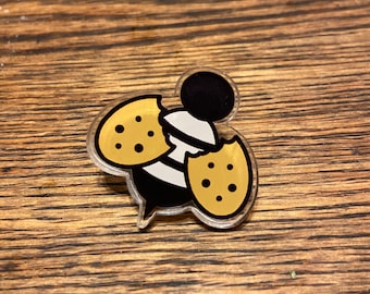 Cookie Bee Pins