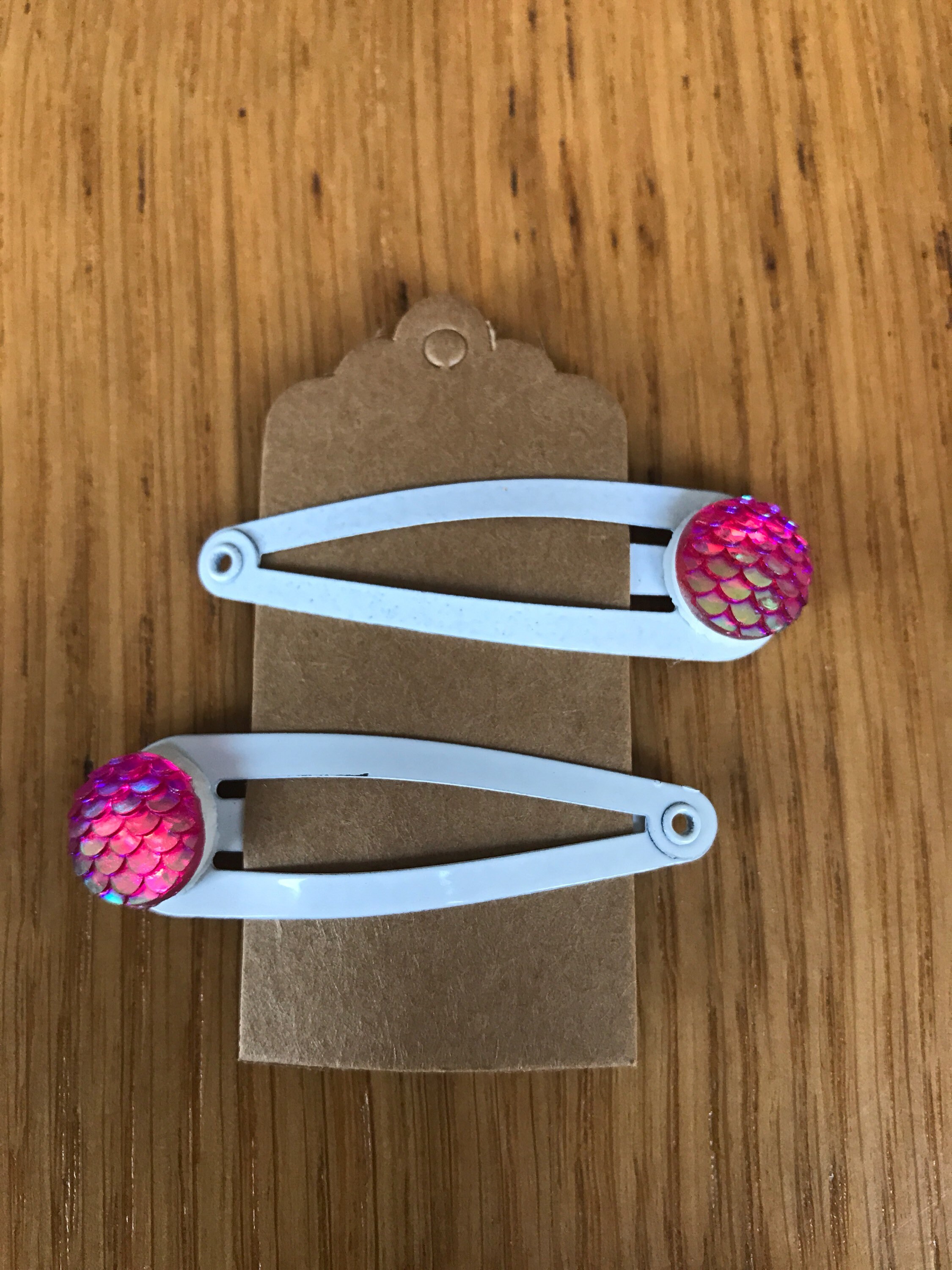 Beautiful mermaid hair clips Etsy