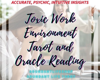 Toxic Workplace Tarot and Oracle Reading | Audio Recorded Reading | Toxic Job Reading