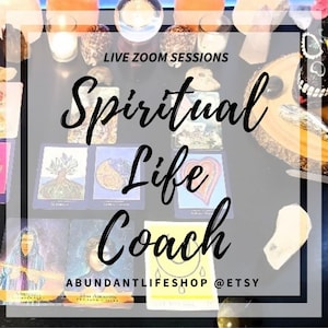 Spirituelle Lebenscoaching Session | Business-Coaching | Coaching + Tarot Legung | Video oder Zoom Life Coach | WÄHLEN SIE Video oder Live-Sitzung