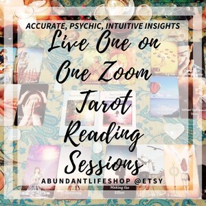 LIVE One on On Zoom Lektüre | Tarot und Orakel Legung I Live Tarot Legung I Empathische Legung | Genau und Detailliert | Intuitives Lesen