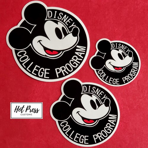 Disney College Program Decal - Etsy