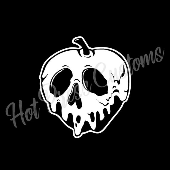 Download Free Snow White Poison Apple Decal Etsy SVG Cut Files