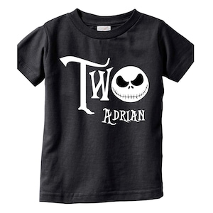 Jack Skellington 2nd Birthday Personalized Shirt