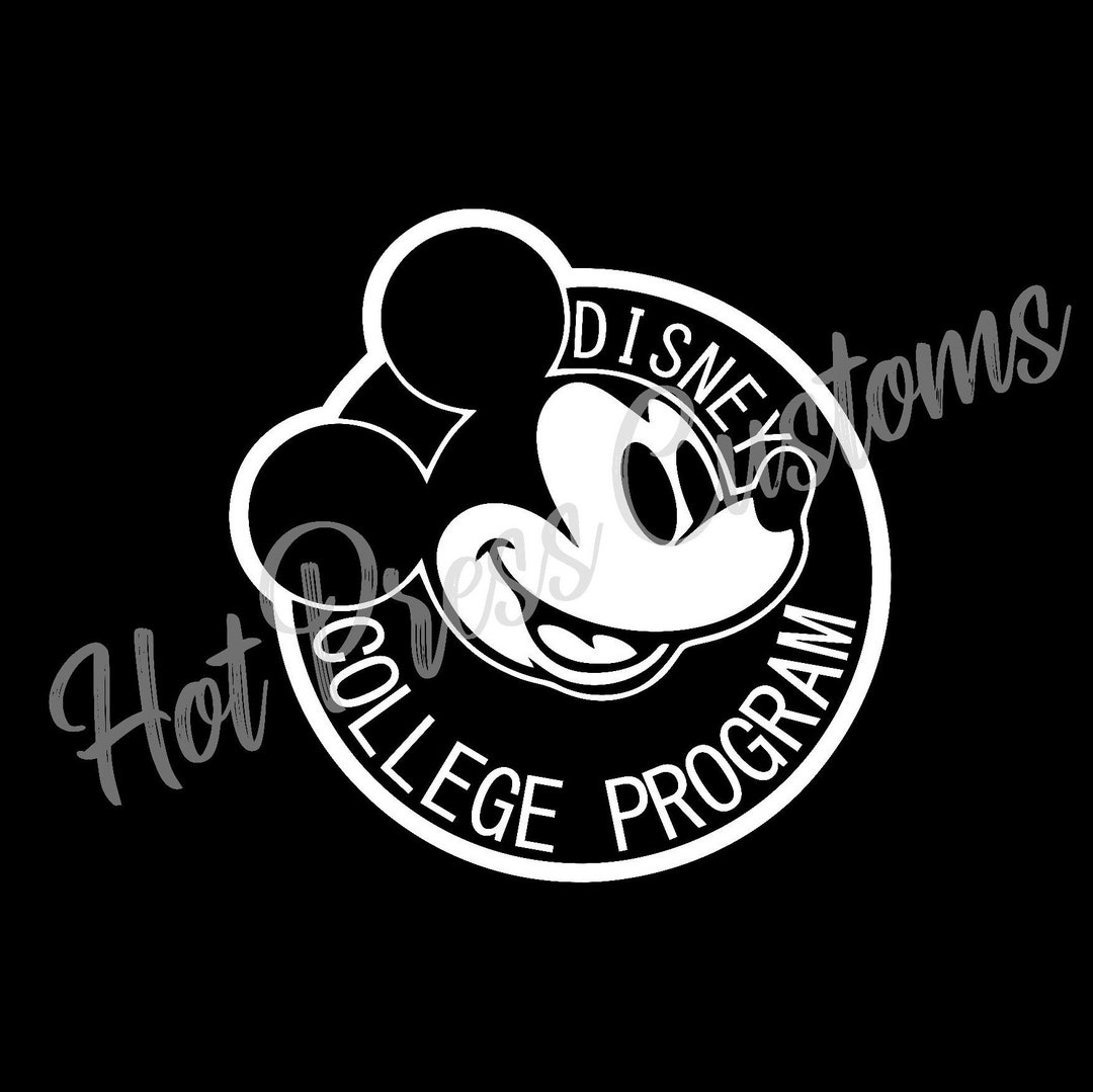 Disney College Program Decal - Etsy