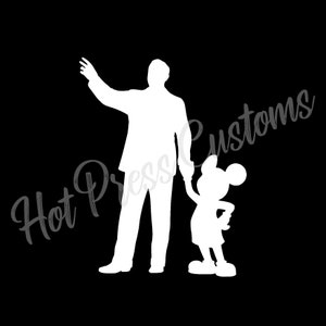 Walt and Mickey Decal