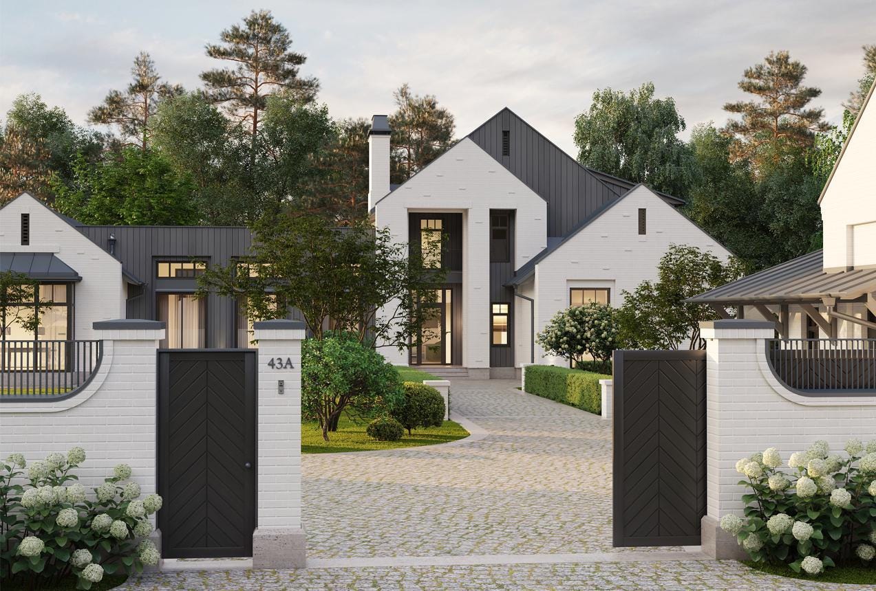 3D Exterior Realistic Home Rendering IN 24-48 Hours! - Etsy